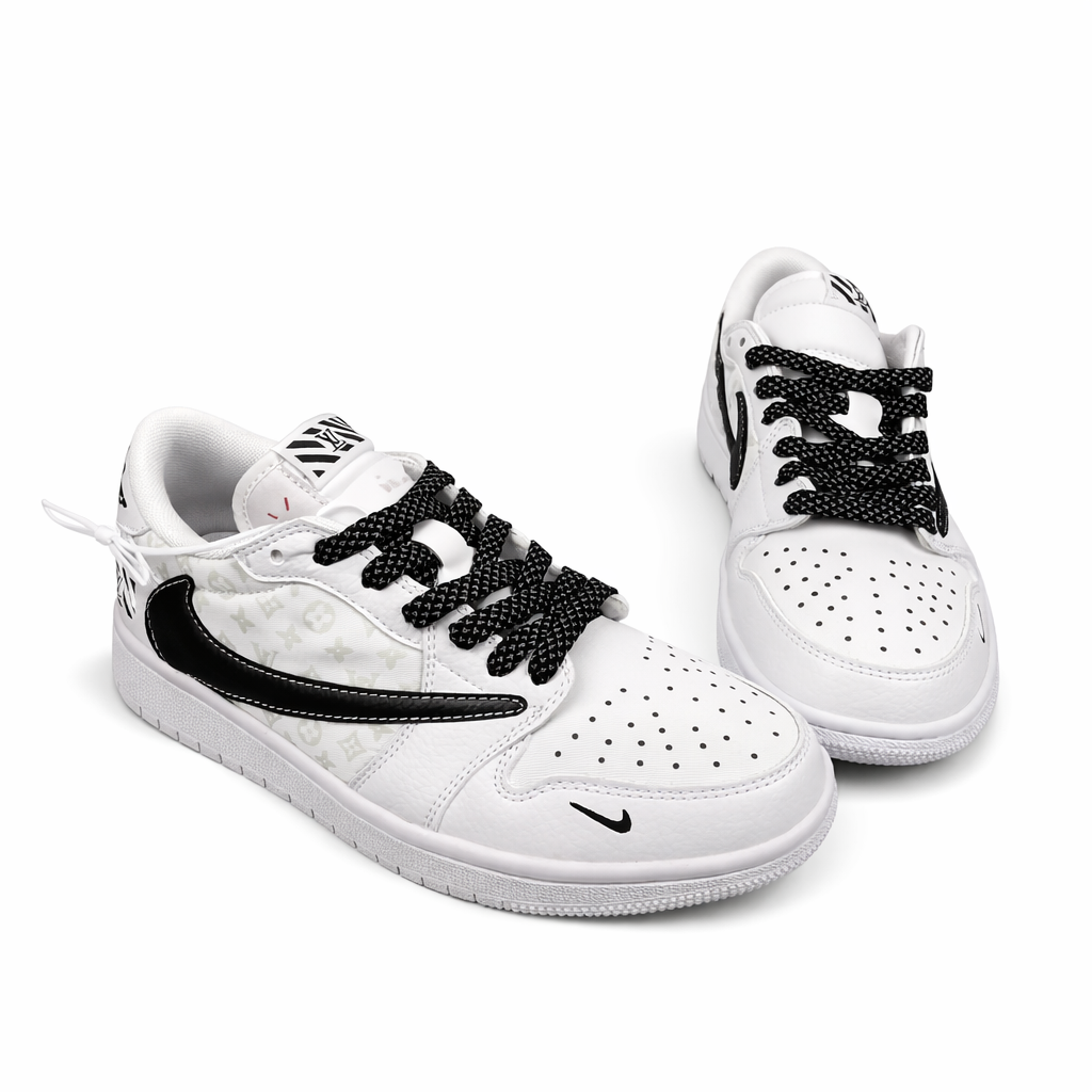 NIKE AIR JORDAN "White/Black" - Image 2