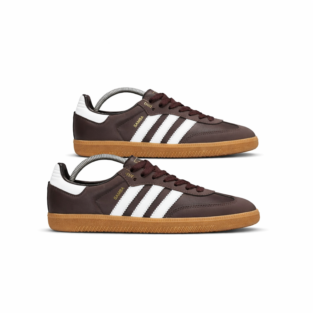 Adidas Samba Original “Maroon Gold Metallic”