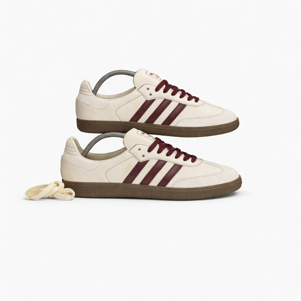 Adidas Samba Original “Off-White / Burgundy”