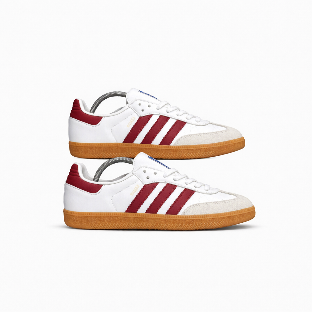 Adidas Samba Original “White / Burgundy”