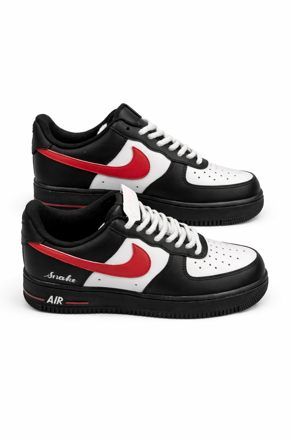 Nike Air Force 1 Low Custom ?Snake / Red swoosh?