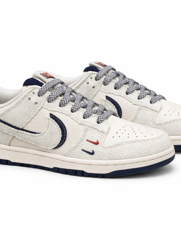 Nike Dunk Low “White / Navy (Supreme Edition)”